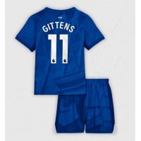 Chelsea Jamie Gittens #11 Domáci Detský futbalový dres 2025-26 Krátky Rukáv (+ trenírky)